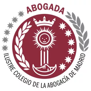 Sello-Abogada Sello Ilustre Colegio de la Abogacía de Madrid